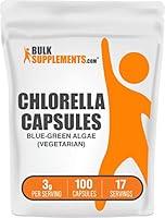 Algopix Similar Product 19 - BULKSUPPLEMENTSCOM Chlorella Capsules