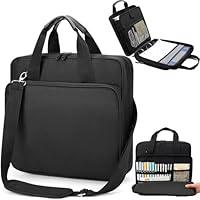 Algopix Similar Product 10 - Zipper Binder with Shoulder Strap3