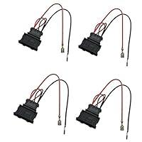 Algopix Similar Product 6 - DKMUS 2 X Pairs Speaker Wiring Harness