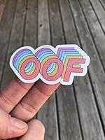Algopix Similar Product 17 - OOF Sticker Laptop Sticker Water