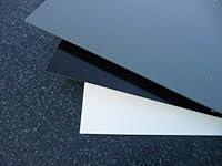 Algopix Similar Product 11 - Plate PVC black 1000 x 1000 x 2 mm