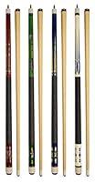Algopix Similar Product 10 - Set of 4 Pool Cues New 58 Billiard