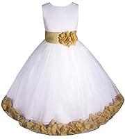 Algopix Similar Product 16 - AMJ Dresses Inc BigGirls WhiteGold