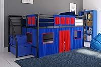 Algopix Similar Product 17 - DHP 4314429SET Loft Bed with Slide