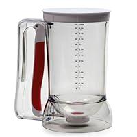 Algopix Similar Product 1 - Norpro 1013 Batter Dispenser ClearRed