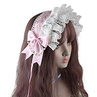 Algopix Similar Product 2 - Cherjoury Ruffled Lace Headband