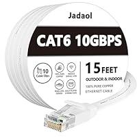 Algopix Similar Product 5 - Cat 6 Ethernet Cable 15 ft