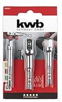 Algopix Similar Product 9 - kwb Socket Spanner Adapter Set 3 Pieces