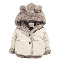 Algopix Similar Product 10 - Toddler Fleece Jacket Warm Cotton Baby
