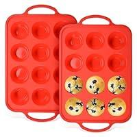 Algopix Similar Product 14 - Fimary Silicone Muffin Pan  12 Cups