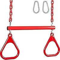 Algopix Similar Product 8 - Swing Set Stuff Trapeze Bar with Rings