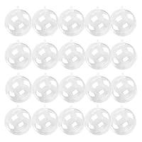 Algopix Similar Product 12 - Kingrol 20 Pack 4Inch Clear Plastic