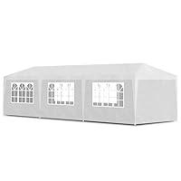 Algopix Similar Product 1 - vidaXL Premium White Party Tent 30x10