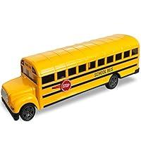 Algopix Similar Product 12 - ArtCreativity Diecast Yellow School Bus
