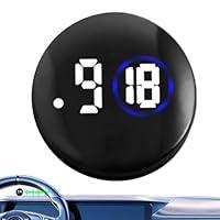 Algopix Similar Product 12 - Generic Dash Clock  StickOn Clock for