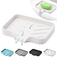 Algopix Similar Product 13 - Silicone Soap Dish  Kitchen soap Tray