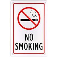 Algopix Similar Product 3 - No Smoking Sign  18 x 12 Aluminum