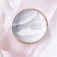 Algopix Similar Product 4 - Handmade SILVER Marble Tray Wedding