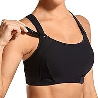 Algopix Similar Product 11 - SYROKAN Womens Sports Bra Front
