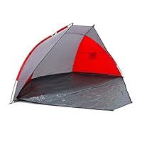 Algopix Similar Product 17 - Relaxdays Beach Shell Shelter Closable
