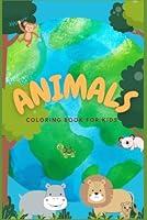 Algopix Similar Product 1 - Animals: Сoloring book for kids