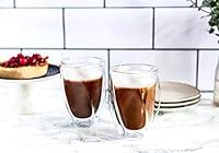 Algopix Similar Product 19 - JoyJolt Lacey Double Wall Glasses Set