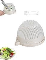 Algopix Similar Product 20 - LATVIN Snapon Salad Cutter Bowl Salad