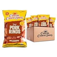 Algopix Similar Product 12 - Fried Pork Rinds BBQ 24 bags (1.75oz)