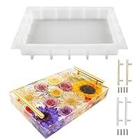 Algopix Similar Product 7 - JEYUQAXY Large Silicone Tray Molds for