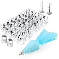 Algopix Similar Product 7 - Kootek 42 Pieces Piping Bags and Tips