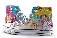 Algopix Similar Product 10 - Sailor Moon Shoes Halloween Cosplay
