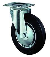 Algopix Similar Product 10 - BS ROLLEN Lenkrollen Gummi 200Mm Galv.