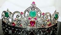 Algopix Similar Product 5 - Bridal Tiara 289 Carat Natural Rose