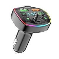 Algopix Similar Product 17 - Bluetooth 50 FM Transmitter for Car