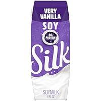 Algopix Similar Product 9 - Silk ShelfStable Soymilk Singles Very
