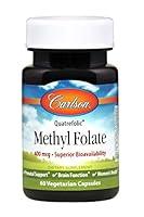 Algopix Similar Product 11 - Carlson  Quatrefolic Methyl Folate