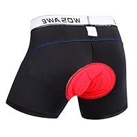 Algopix Similar Product 4 - WOSAWE Mens 4D Gel Padded Bicycle