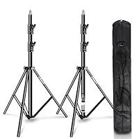 Algopix Similar Product 7 - EMART 2 Pack Heavy Duty Light Stand