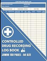 Algopix Similar Product 16 - Controlled Drug Recording Book Jumbo