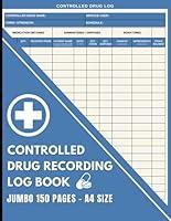 Algopix Similar Product 13 - Controlled Drug Recording Book Jumbo