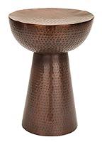 Algopix Similar Product 16 - Benzara Vintage Style Metal Stool in