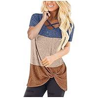 Algopix Similar Product 2 - Pullover for Womens Color Block ONeck