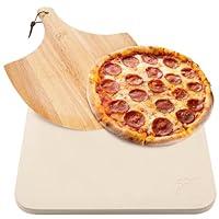 Algopix Similar Product 9 - HANS GRILL PIZZA STONE  Rectangular