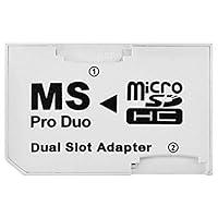 Algopix Similar Product 12 - SANOXY Dual MicroSD to MS PRO Duo
