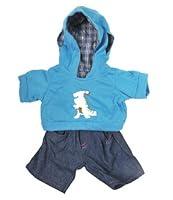 Algopix Similar Product 15 - Dinosaur Hoodie wJeans Teddy Bear