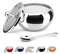 Algopix Similar Product 4 - KooK Sugar Bowl Sugar Bowl with Lid