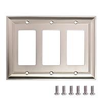 Algopix Similar Product 17 - Amazon Basics Triple Gang Light Switch