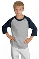 Algopix Similar Product 7 - SPORTTEK Youth 34 Raglan Sleeves