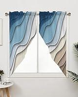 Algopix Similar Product 1 - Litter Star Ombre Stripes Swag Valances