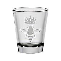 Algopix Similar Product 2 - Queen Bee Shot Glass